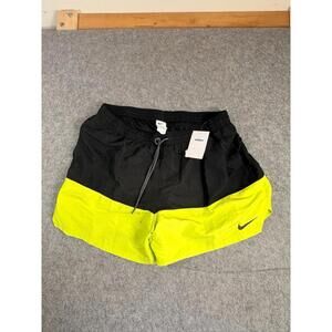 NWT Nike Volley Swim Trunks Mens 2XL Neon Yellow Mesh Lined 5” Inseam Shorts